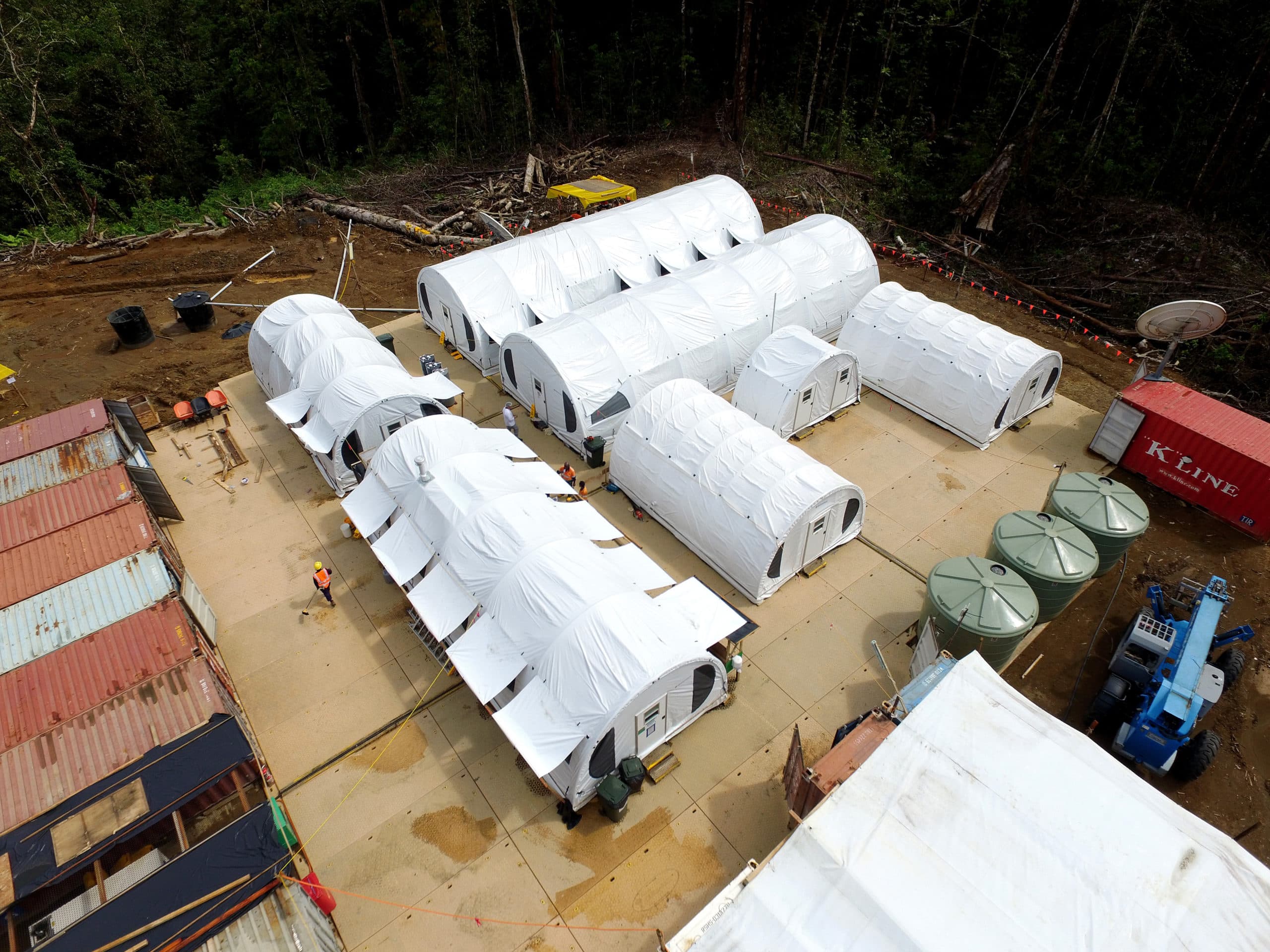 Papua New Guinea 150-Man Camp Installation